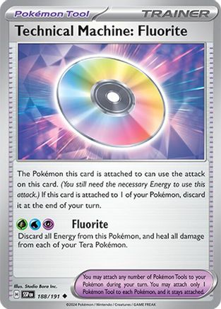Technical Machine: Fluorite 188  - Uncommon
