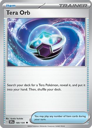 Tera Orb 189  - Uncommon