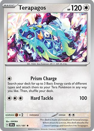 Terapagos 161  - Holofoil - Rare
