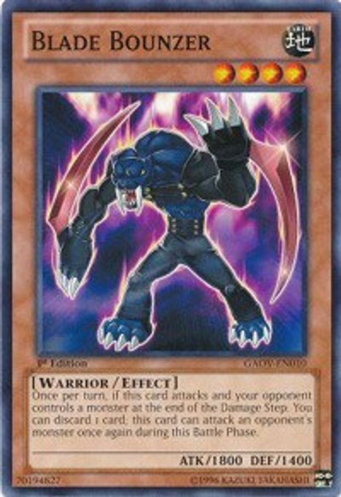 Blade Bounzer (GAOV-EN010) - Common