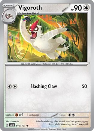 Vigoroth 146  - Common