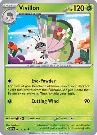 Vivillon 007/191  - Uncommon