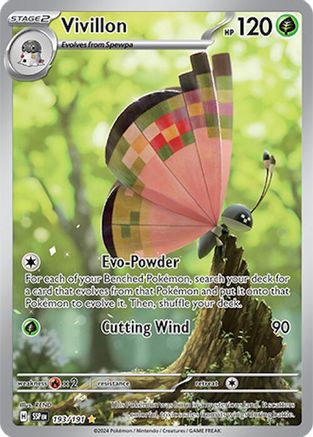 Vivillon 193/191  - Holofoil - Illustration Rare