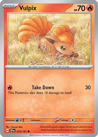 Vulpix 016  - Common