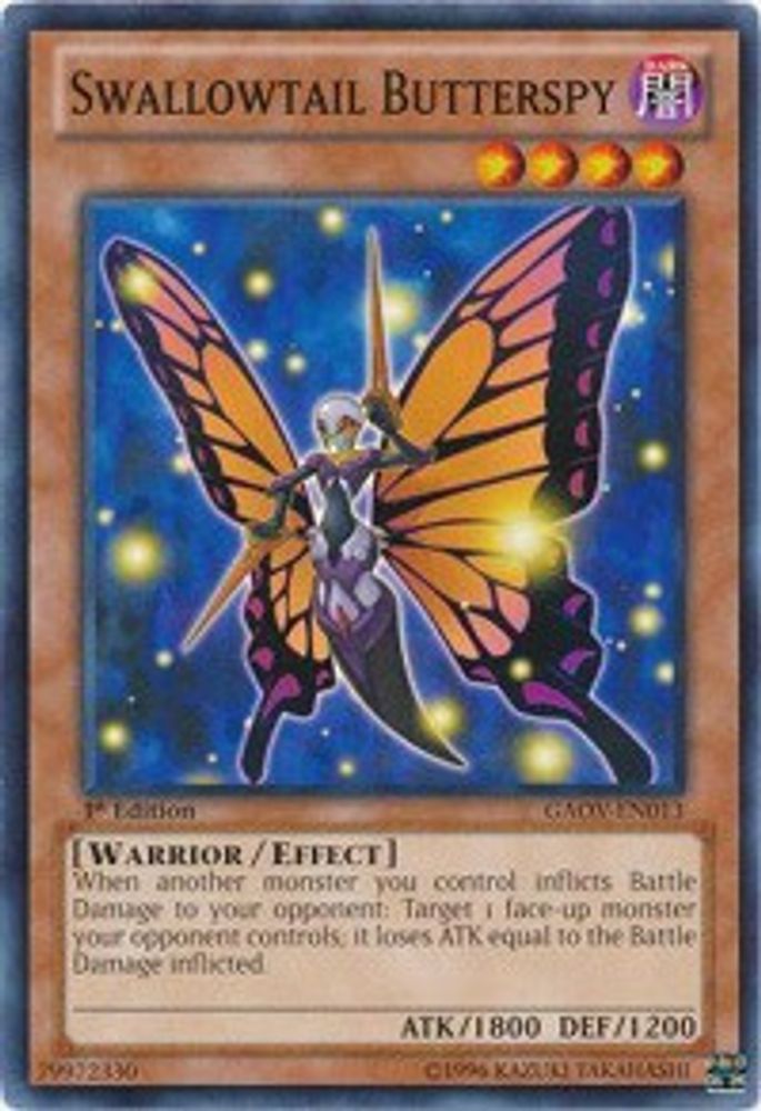 Swallowtail Butterspy (GAOV-EN013) - Common
