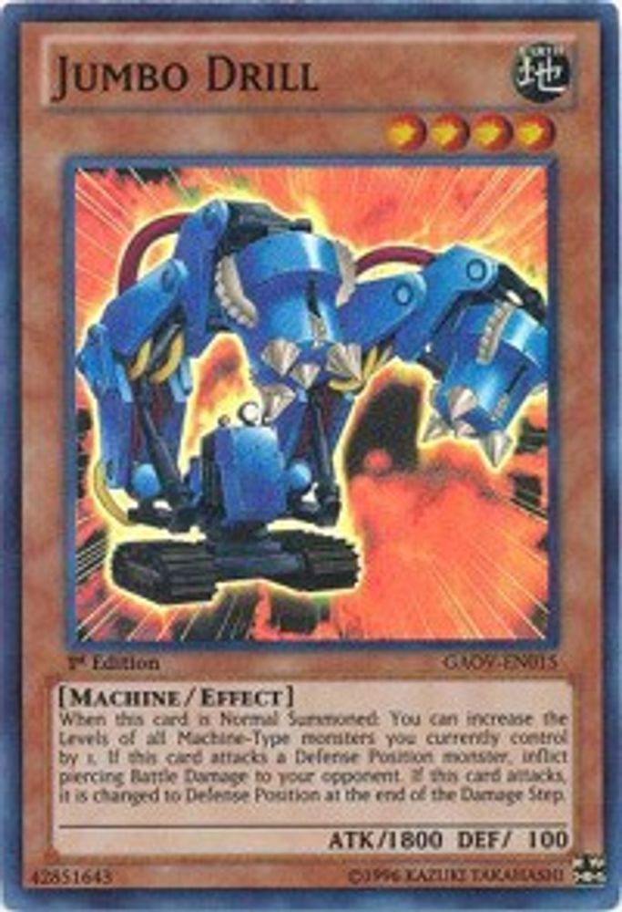 Jumbo Drill (GAOV-EN015) - Super Rare
