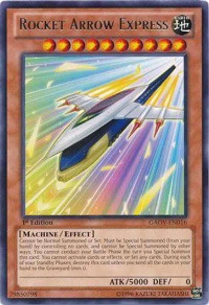 Rocket Arrow Express (GAOV-EN016) - Rare