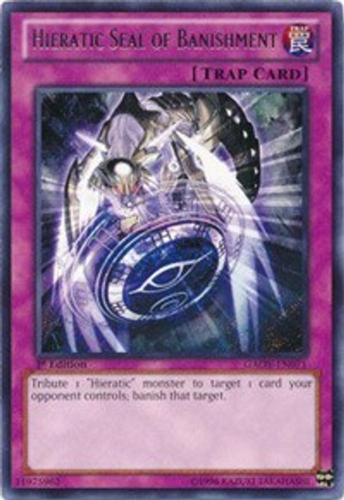 Hieratic Seal of Banishment (GAOV-EN071) - Rare