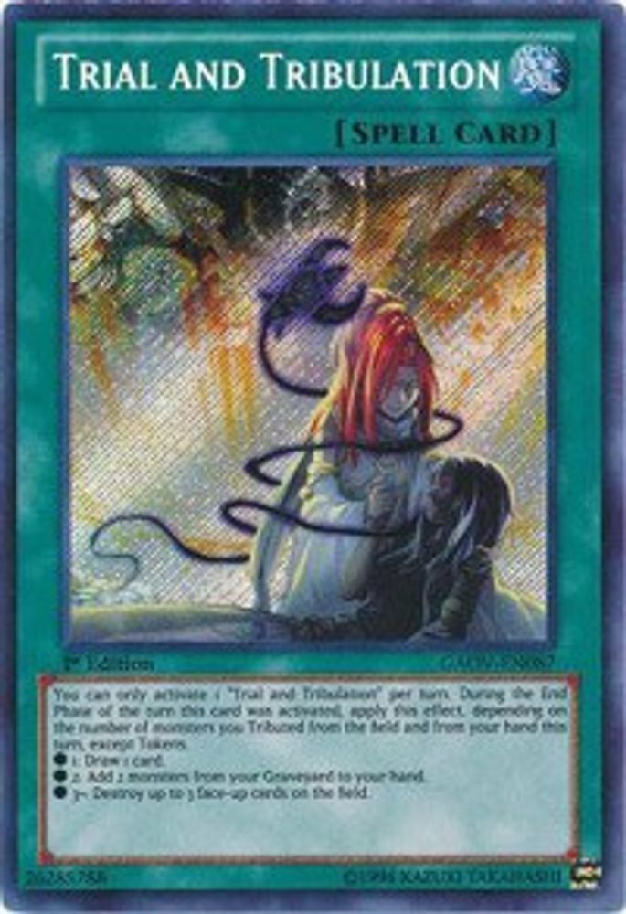 Épreuve et tribulation [GAOV-EN087] Secret Rare 