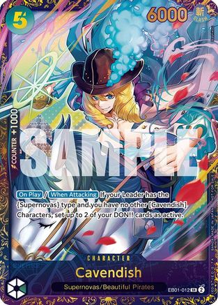 Cavendish (Treasure Cup 2024) (EB01-012) - Super Rare