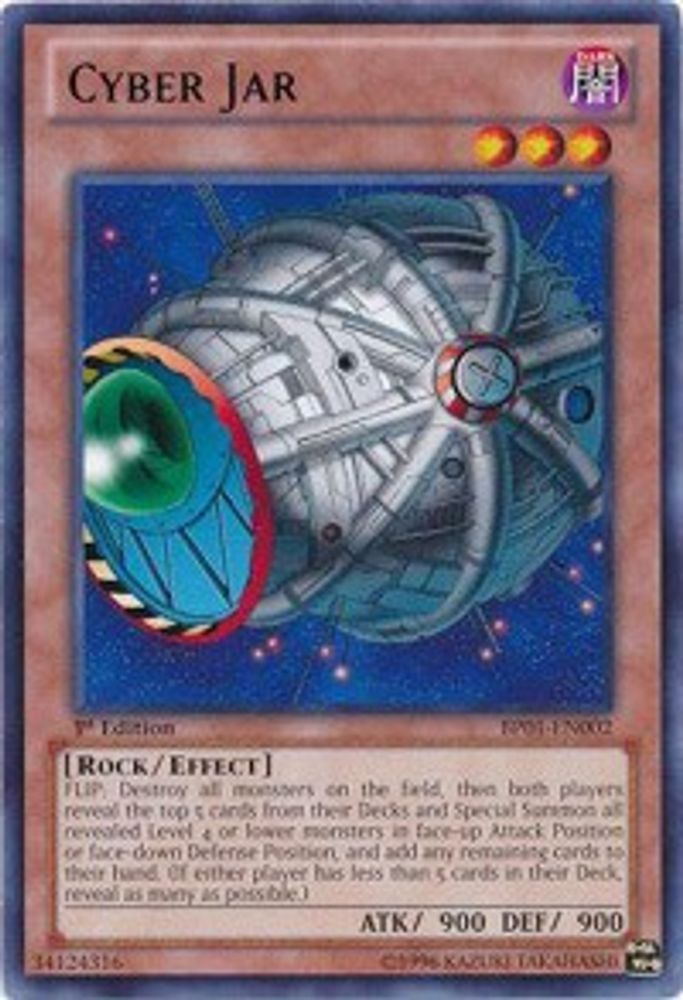 Cyber Jar (BP01-EN002) - Rare