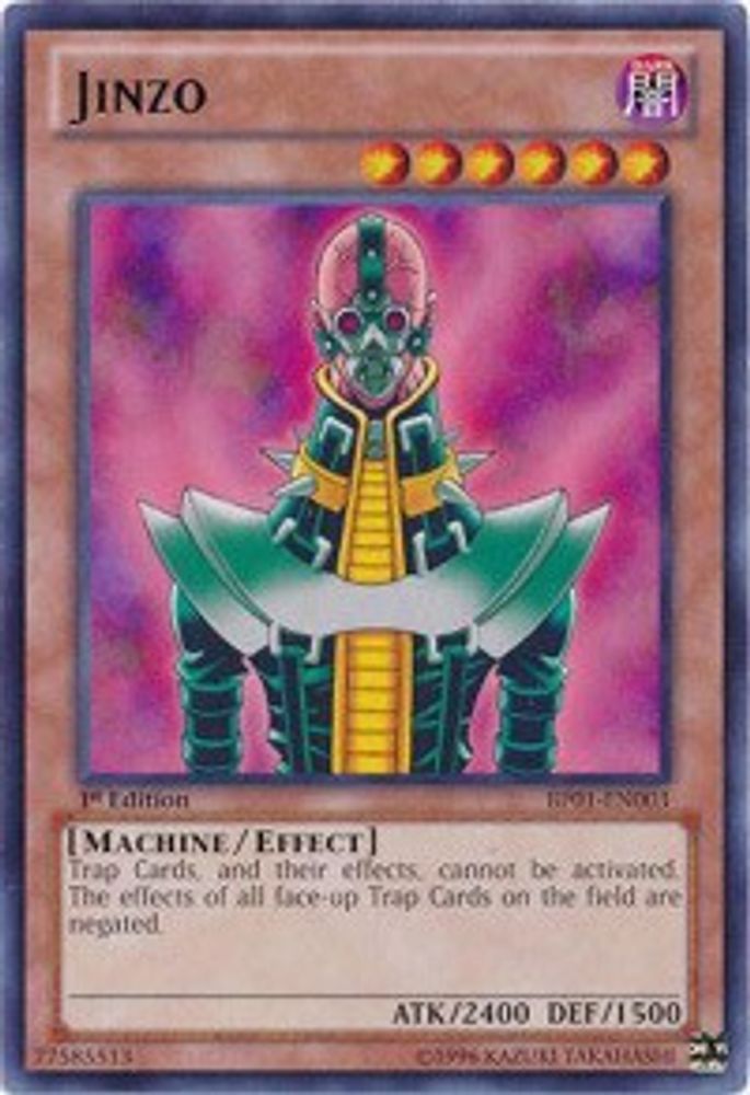 Jinzo (BP01-EN003) - Rare