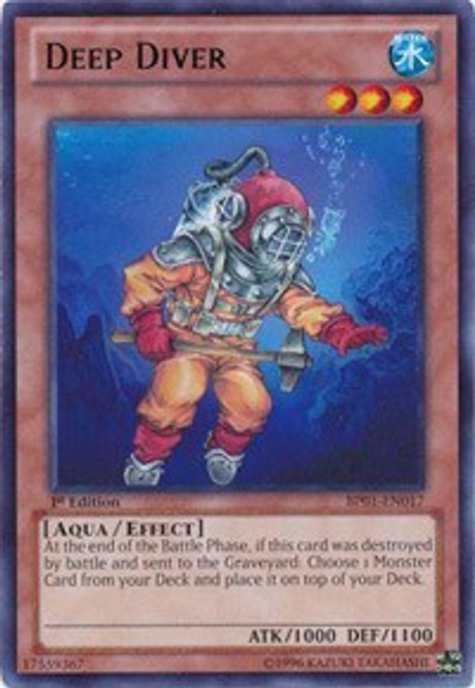 Deep Diver (BP01-EN017) - Rare