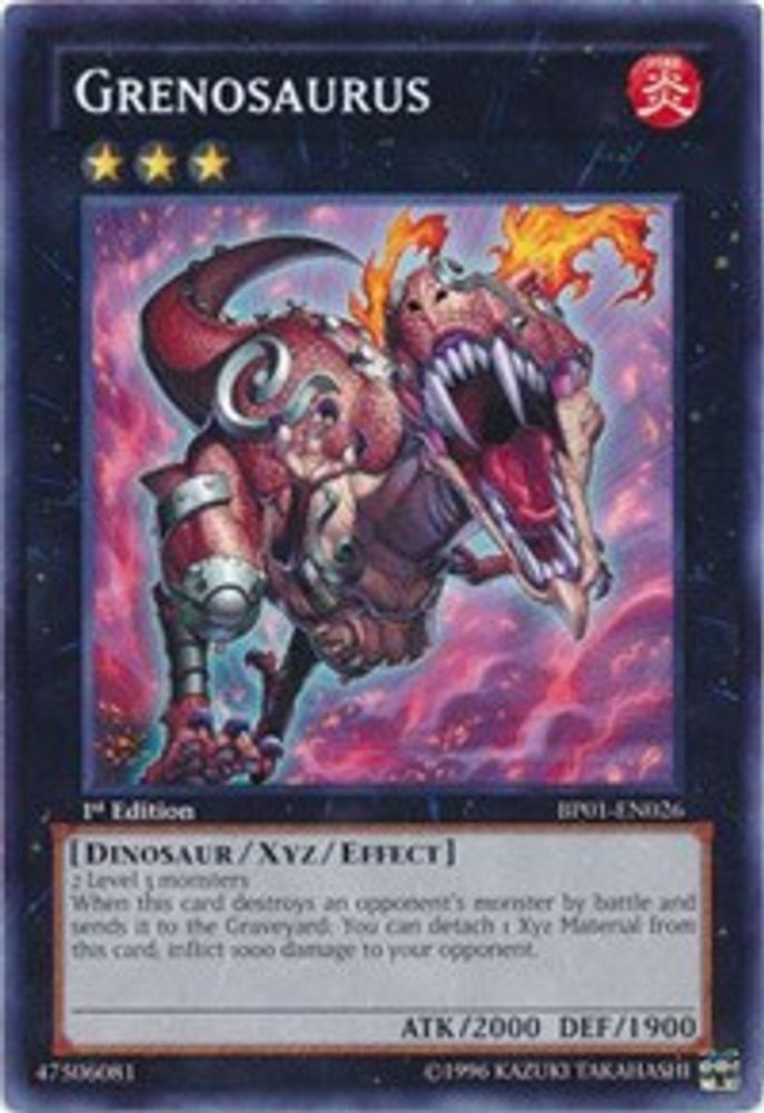 Grenosaure [BP01-EN026] Rare 
