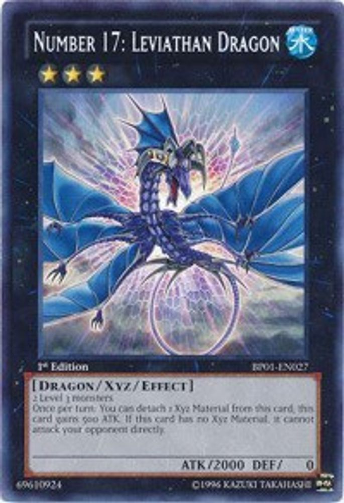 Numéro 17 : Dragon Léviathan [BP01-EN027] Rare 