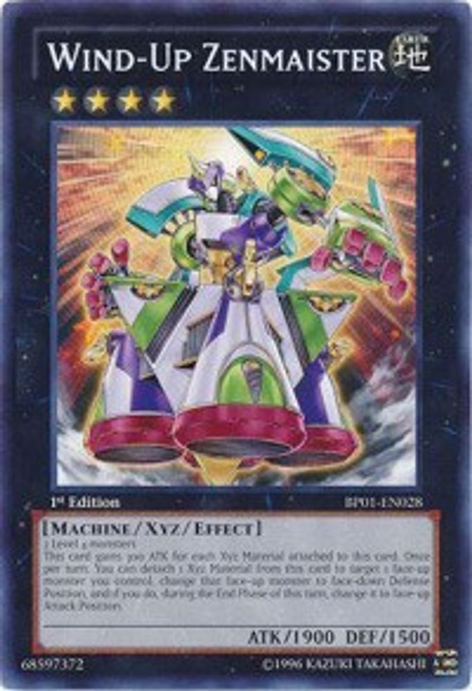 Zenmaister à remonter [BP01-EN028] Rare 