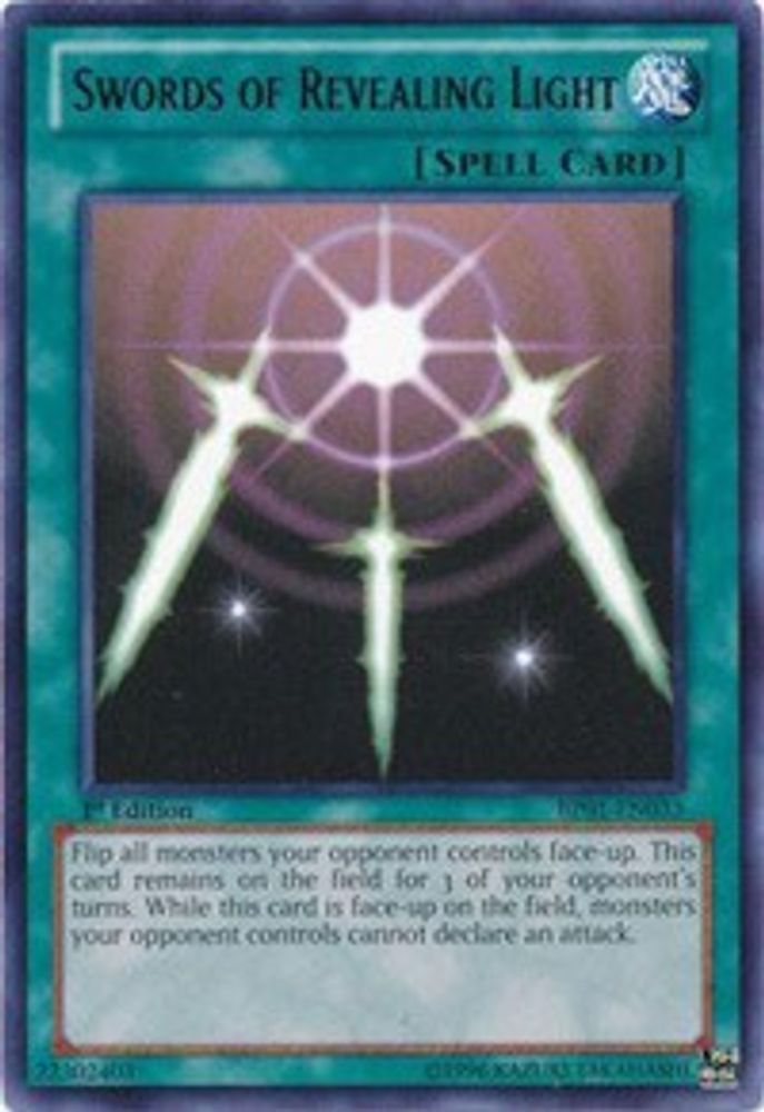 Swords of Revealing Light (BP01-EN033) - Rare