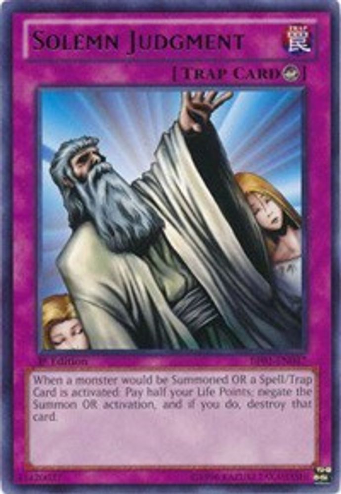 Solemn Judgment (BP01-EN047) - Rare