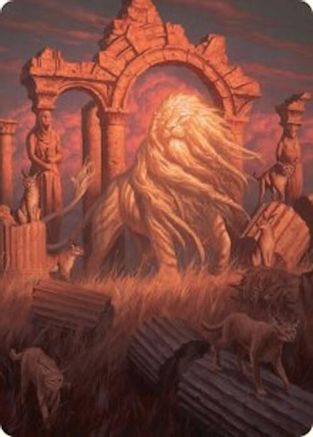 Arahbo, the First Fang Art Card (26/54) (ASFDN-026) - Art Series: Foundations