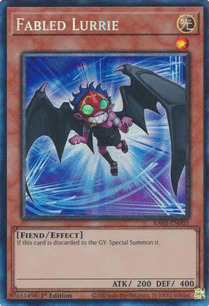 Fabled Lurrie (PCR) (RA03-EN003) - Prismatic Collector's Rare