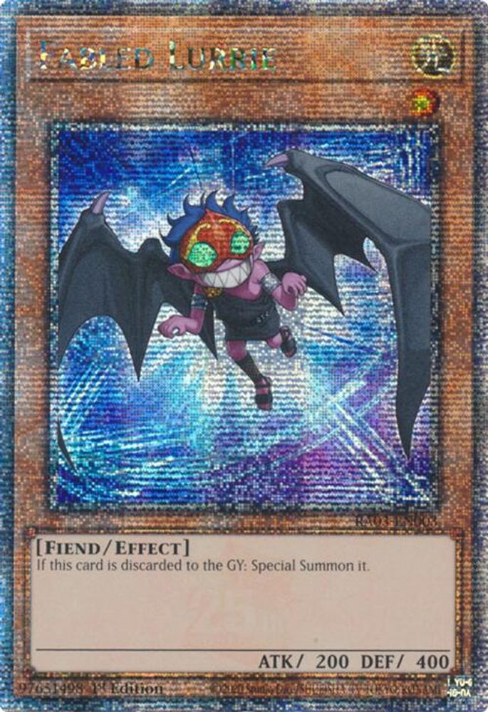 Fabled Lurrie (Quarter Century Secret Rare) (RA03-EN003) - Quarter Century Secret Rare