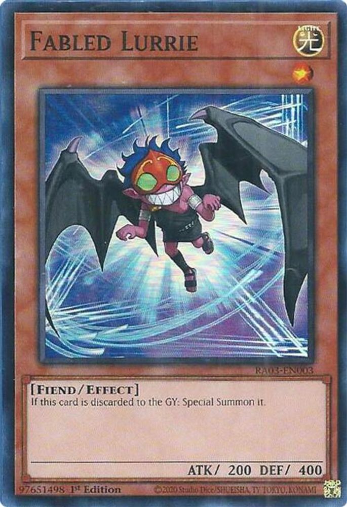 Fabled Lurrie (RA03-EN003) - Super Rare