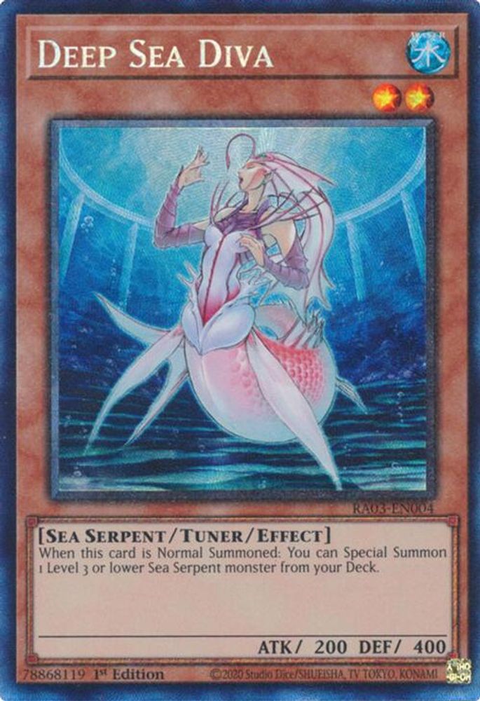 Deep Sea Diva (PCR) (RA03-EN004) - Prismatic Collector's Rare