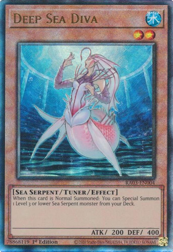 Deep Sea Diva (PUR) (RA03-EN004) - Prismatic Ultimate Rare