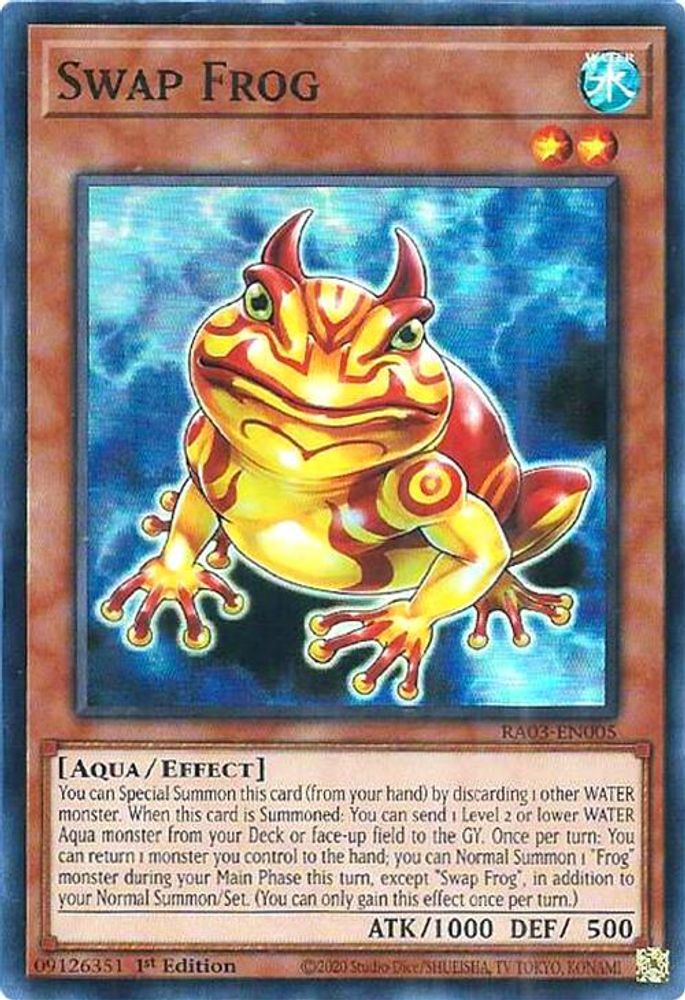 Swap Frog (RA03-EN005) - Super Rare