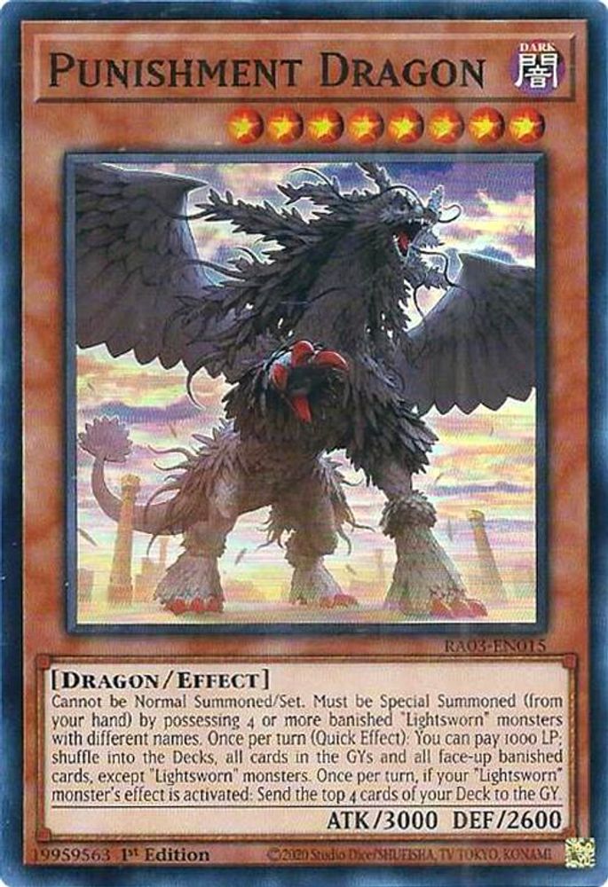 Punishment Dragon (RA03-EN015) - Super Rare