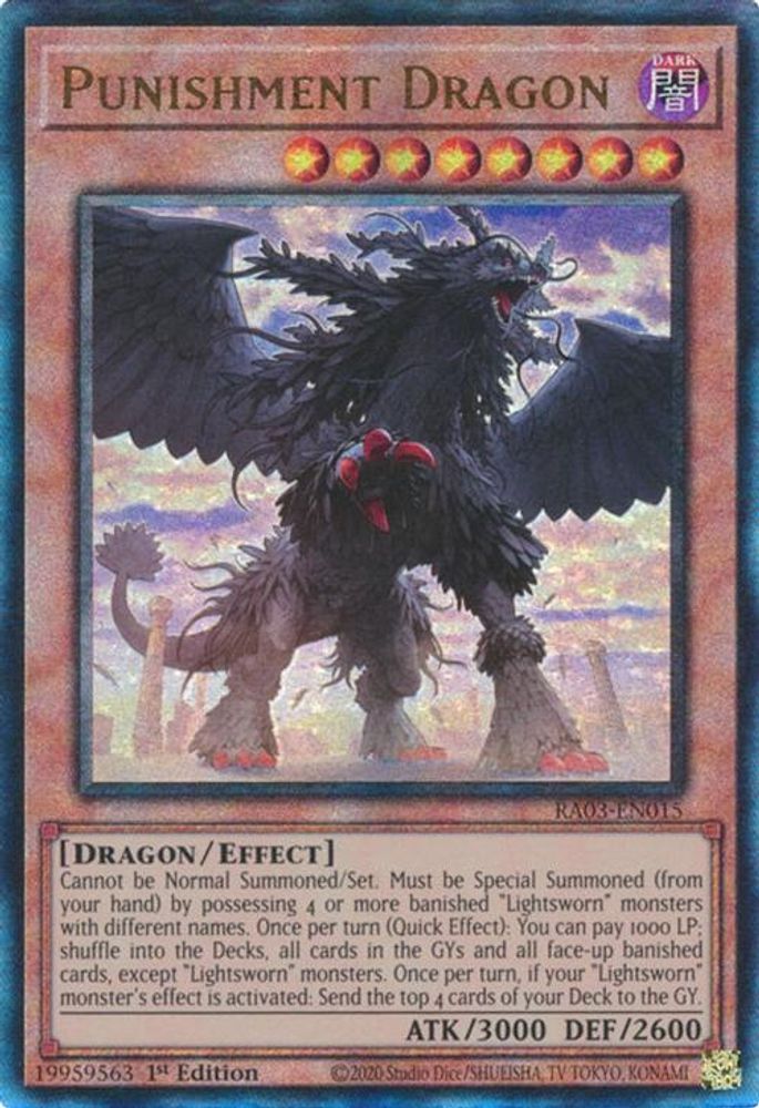 Punishment Dragon (PUR) (RA03-EN015) - Prismatic Ultimate Rare