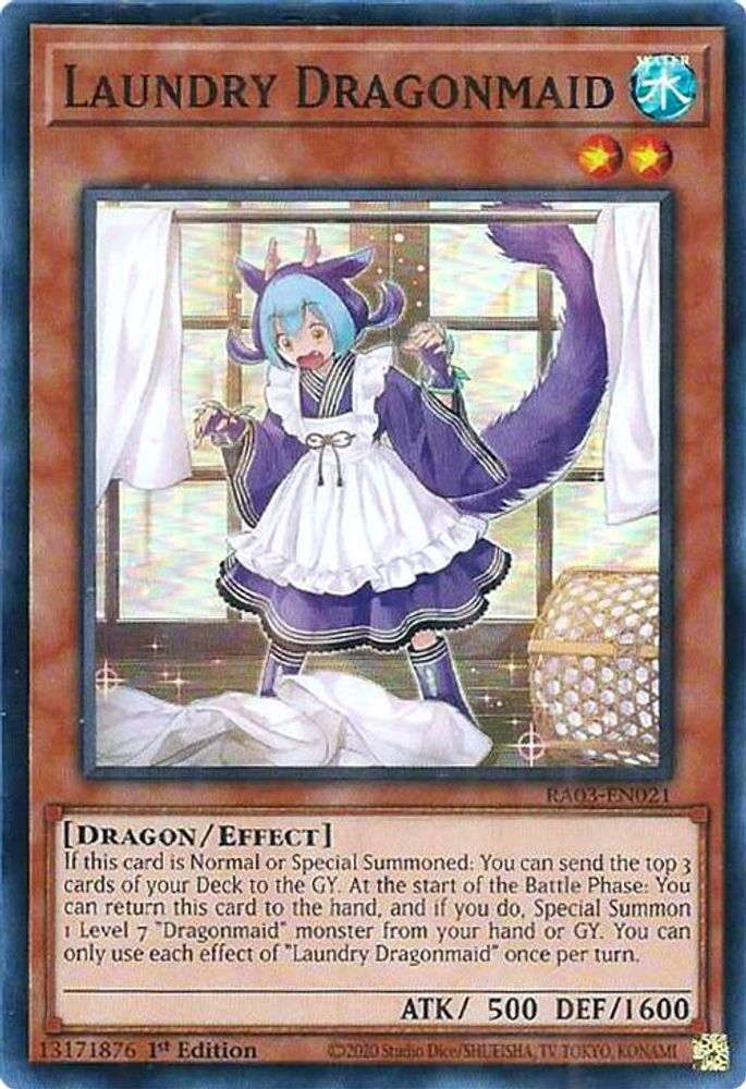 Laundry Dragonmaid (RA03-EN021) - Super Rare