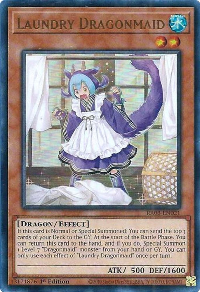 Laundry Dragonmaid (UR) (RA03-EN021) - Ultra Rare