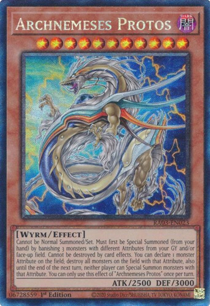 Archnemeses Protos (PCR) (RA03-EN023) - Prismatic Collector's Rare