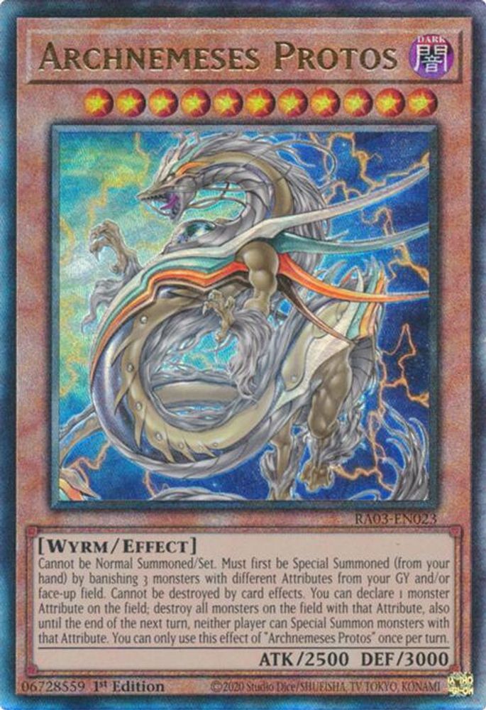 Archnemeses Protos (PUR) (RA03-EN023) - Prismatic Ultimate Rare