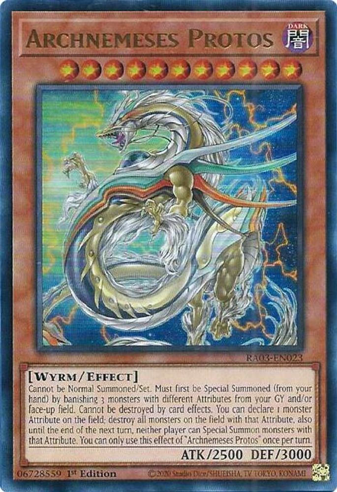 Archnemeses Protos (UR) (RA03-EN023) - Ultra Rare