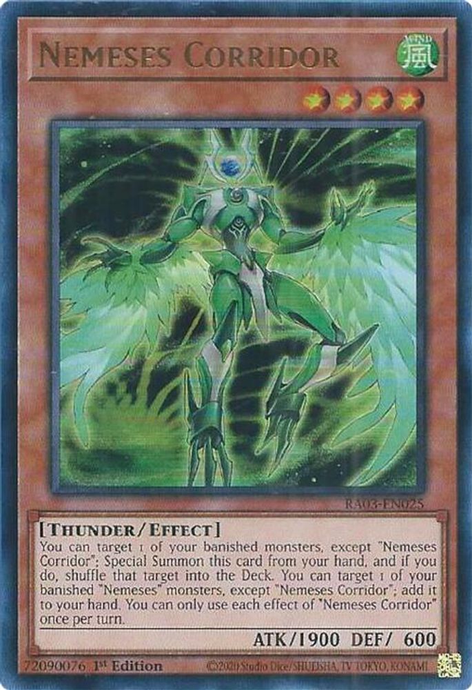 Nemeses Corridor (UR) (RA03-EN025) - Ultra Rare