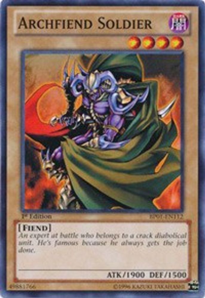 Archfiend Soldier (BP01-EN112) - Common