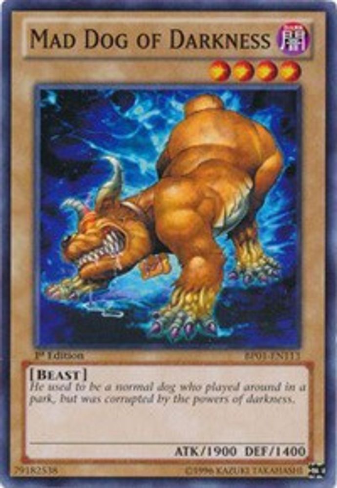 Mad Dog of Darkness (BP01-EN113) - Common
