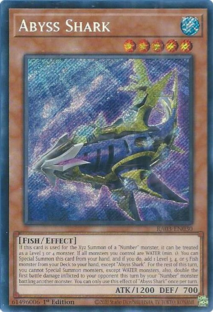 Abyss Shark (Secret Rare) (RA03-EN030) - Secret Rare