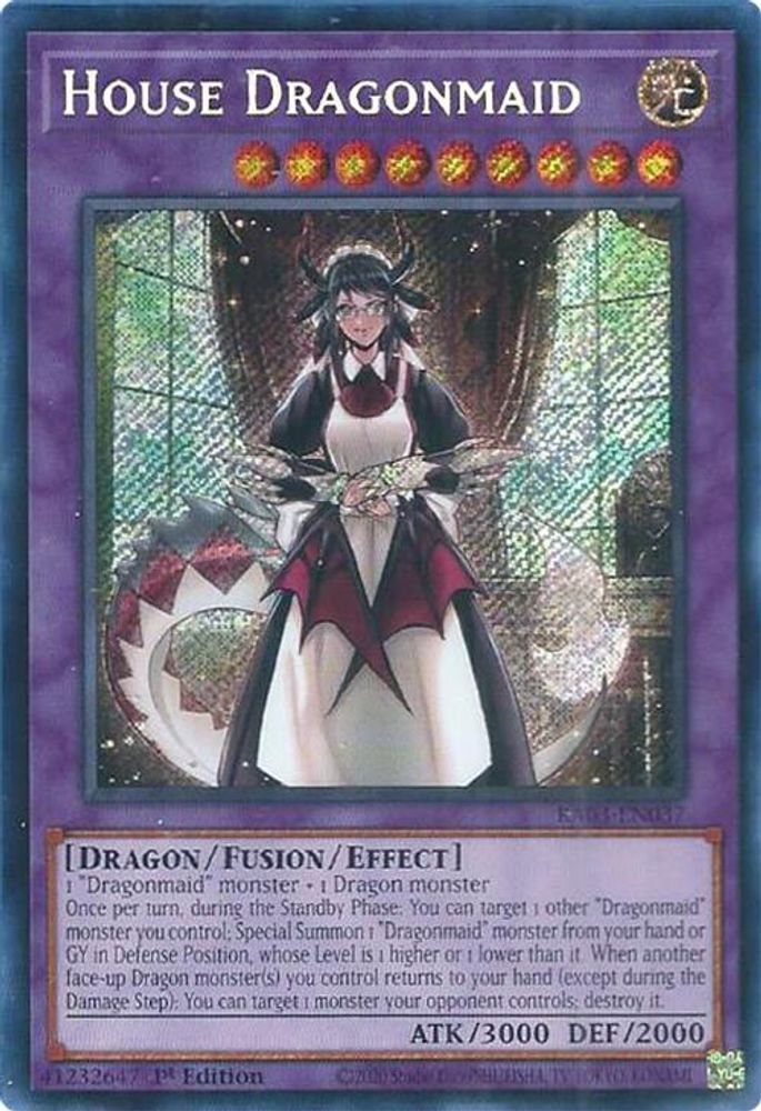 House Dragonmaid (Secret Rare) (RA03-EN037) - Secret Rare
