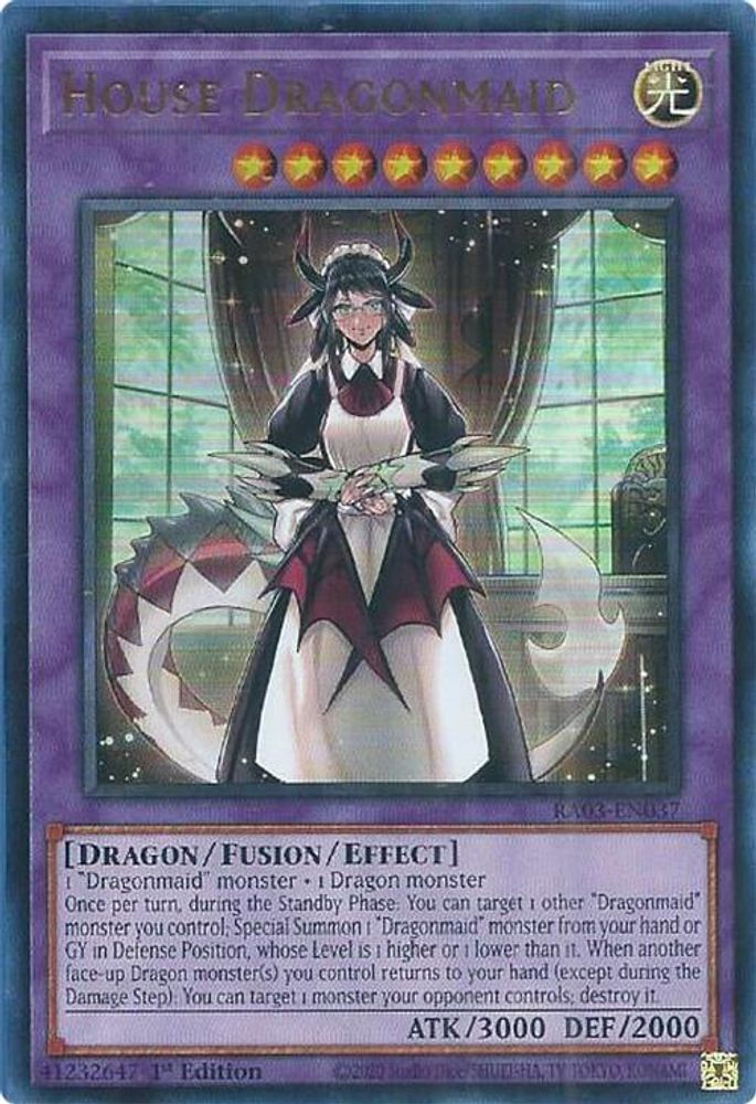 House Dragonmaid (UR) (RA03-EN037) - Ultra Rare