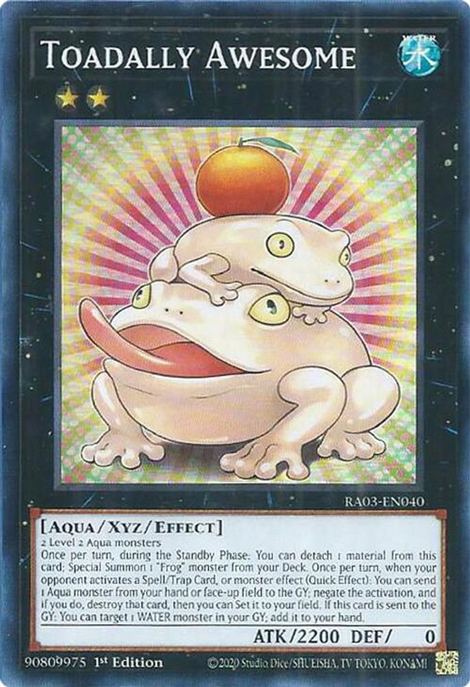 Toadally Awesome (RA03-EN040) - Super Rare