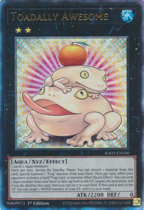 Toadally Awesome (PUR) (RA03-EN040) - Prismatic Ultimate Rare