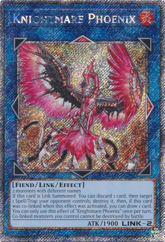 Knightmare Phoenix (Platinum Secret Rare) (RA03-EN042) - Platinum Secret Rare
