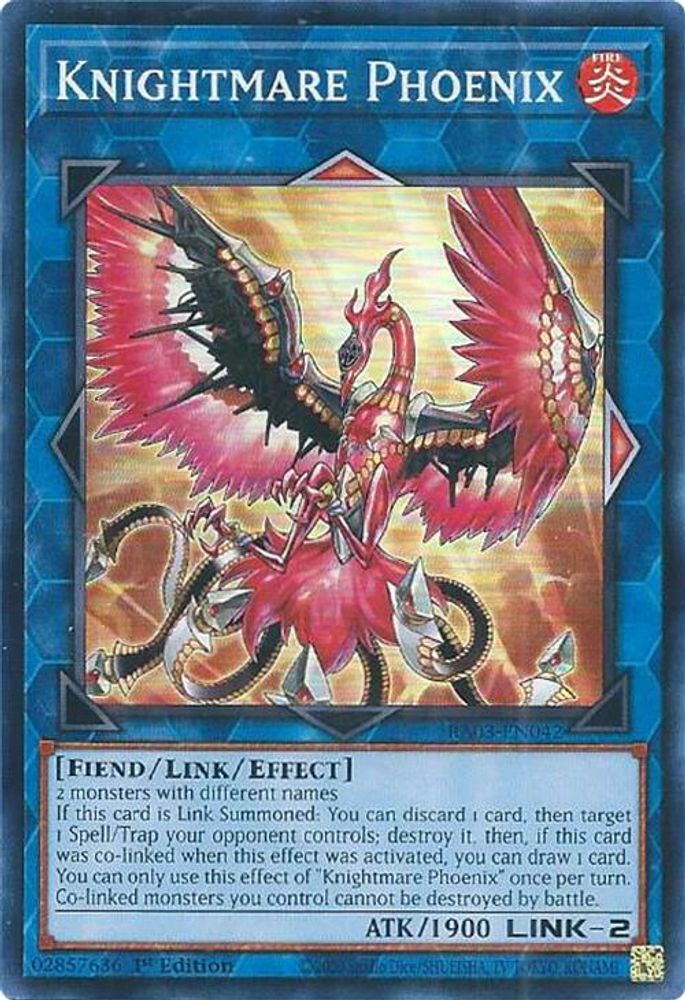 Knightmare Phoenix (RA03-EN042) - Super Rare