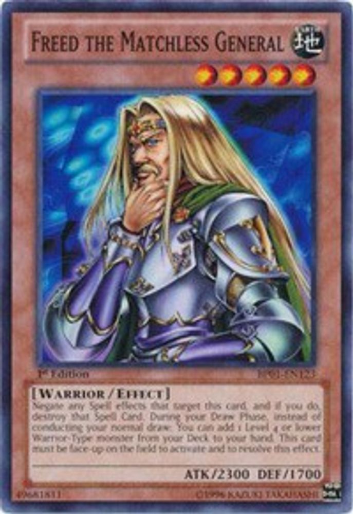 Freed the Matchless General (BP01-EN123) - Common