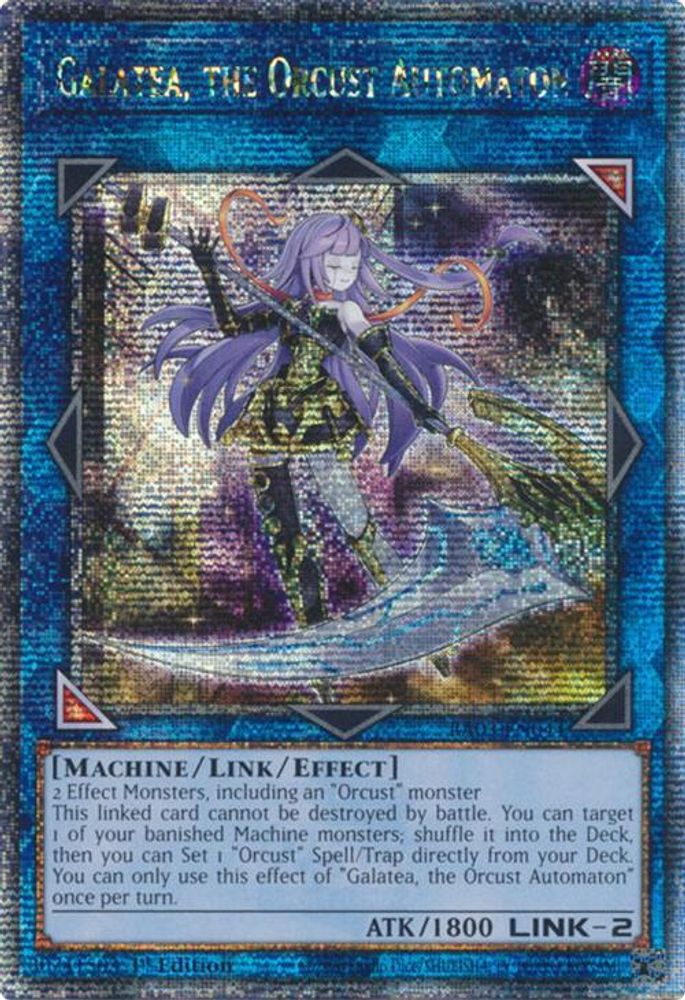 Galatea, the Orcust Automaton (Quarter Century Secret Rare) (RA03-EN044) - Quarter Century Secret Rare