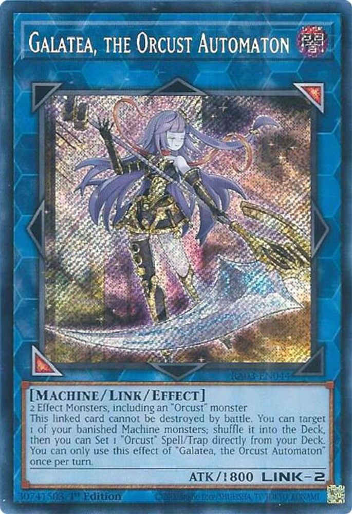 Galatea, the Orcust Automaton (Secret Rare) (RA03-EN044) - Secret Rare