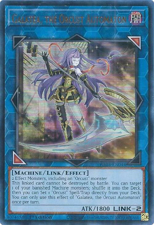 Galatea, the Orcust Automaton (UR) (RA03-EN044) - Quarter Century Bonanza 1st Edition